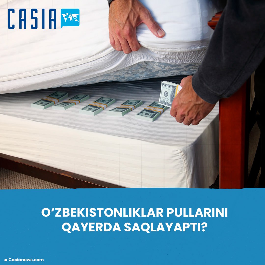 Where do Uzbeks keep their money?