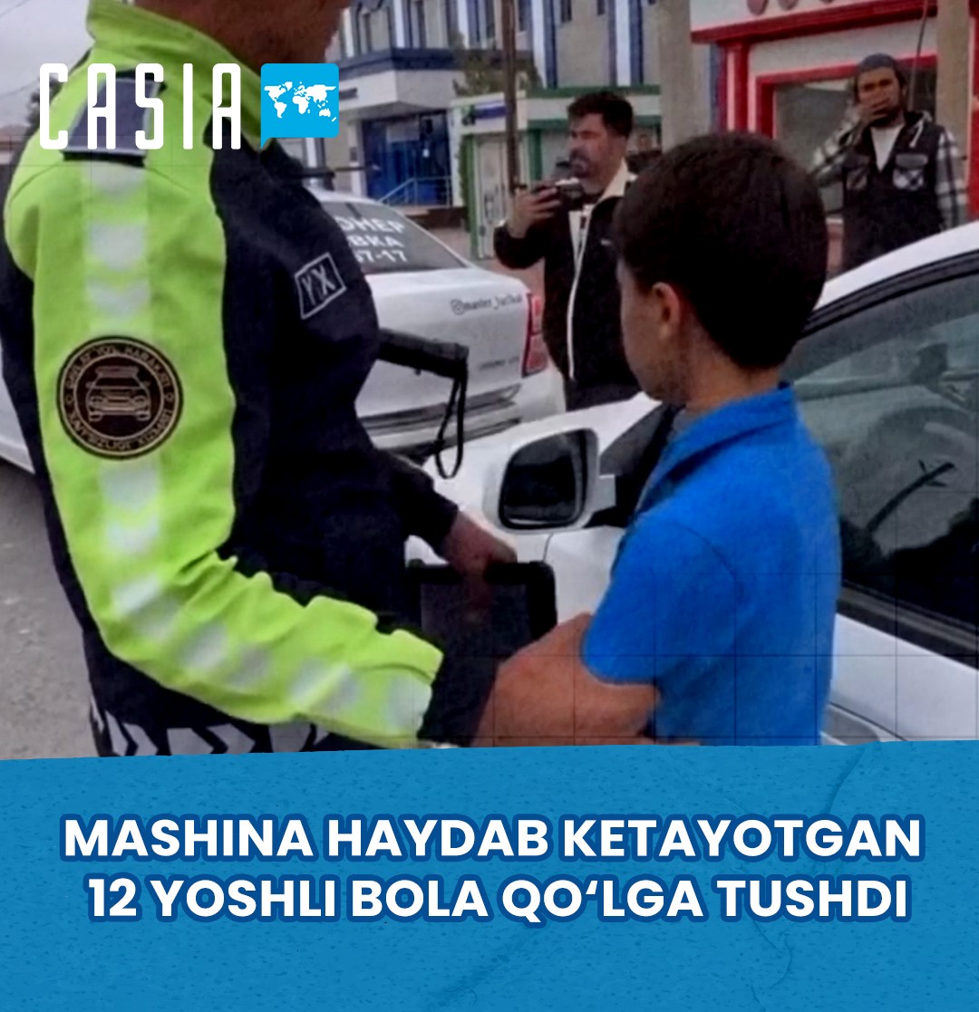 A 12-year-old boy was caught driving Lacetti