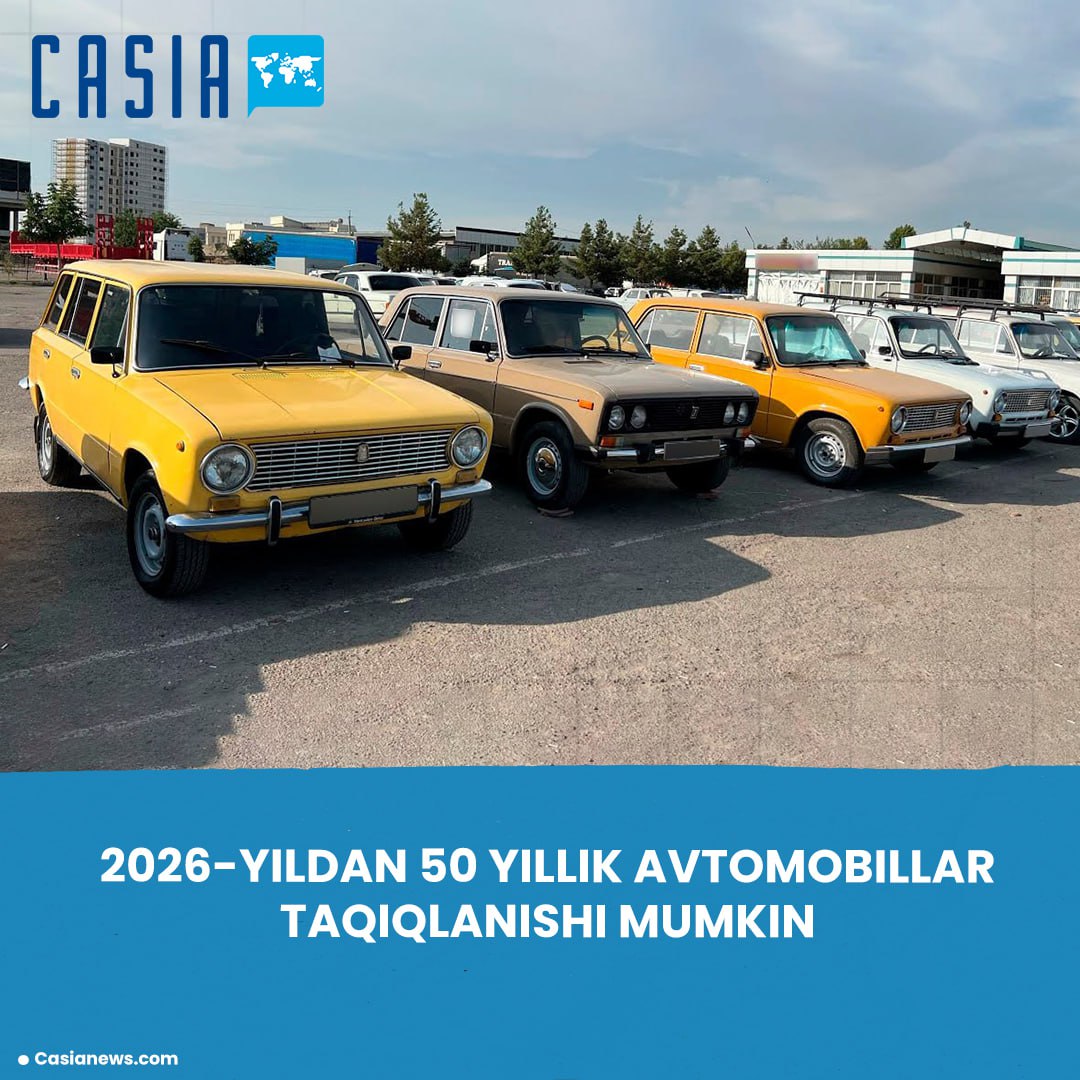 50-year-old cars from 2026 can be banned