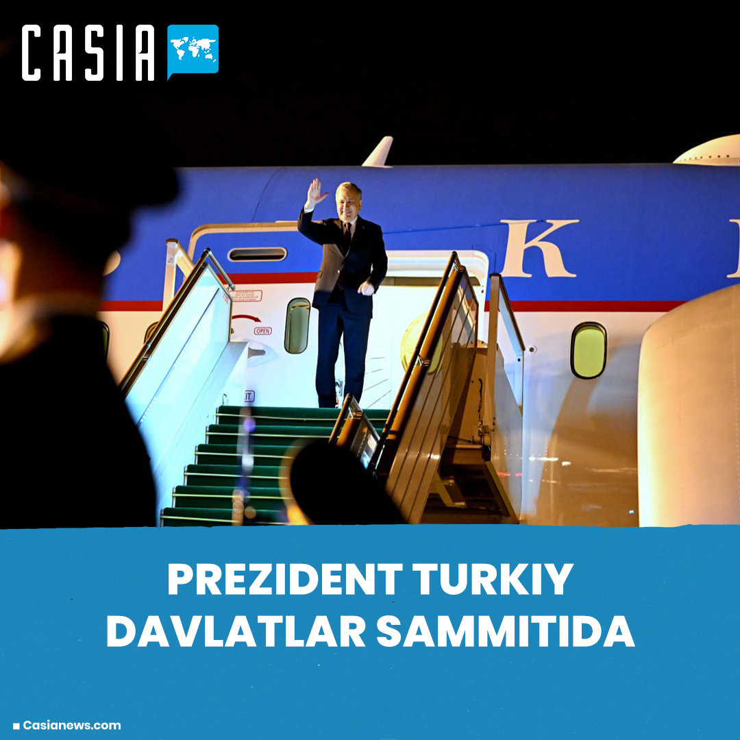 Shavkat Mirziyoyev at the Turkic States Organization Summit in Gabala