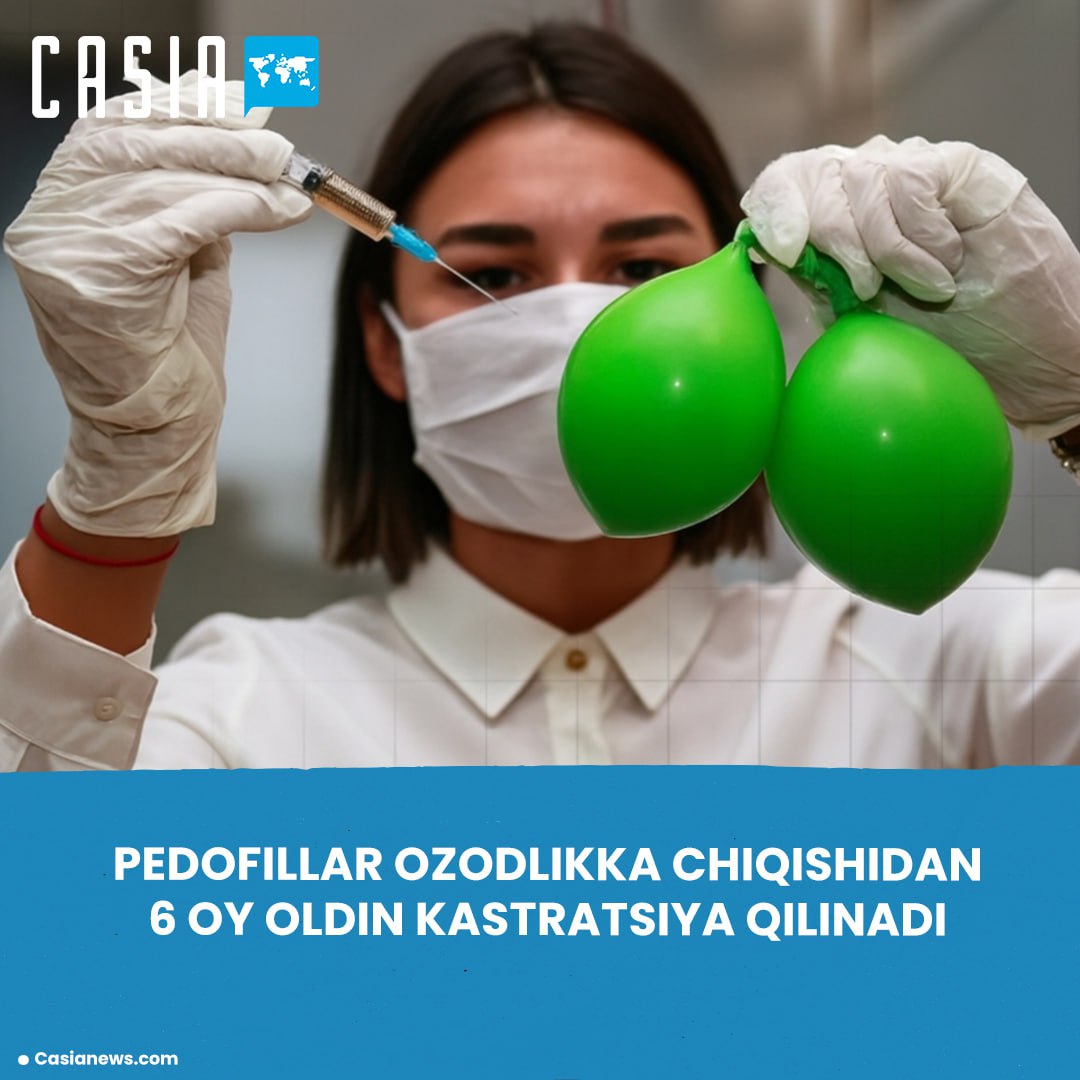 Kazakhstan to impose chemical castration on pedophiles before release