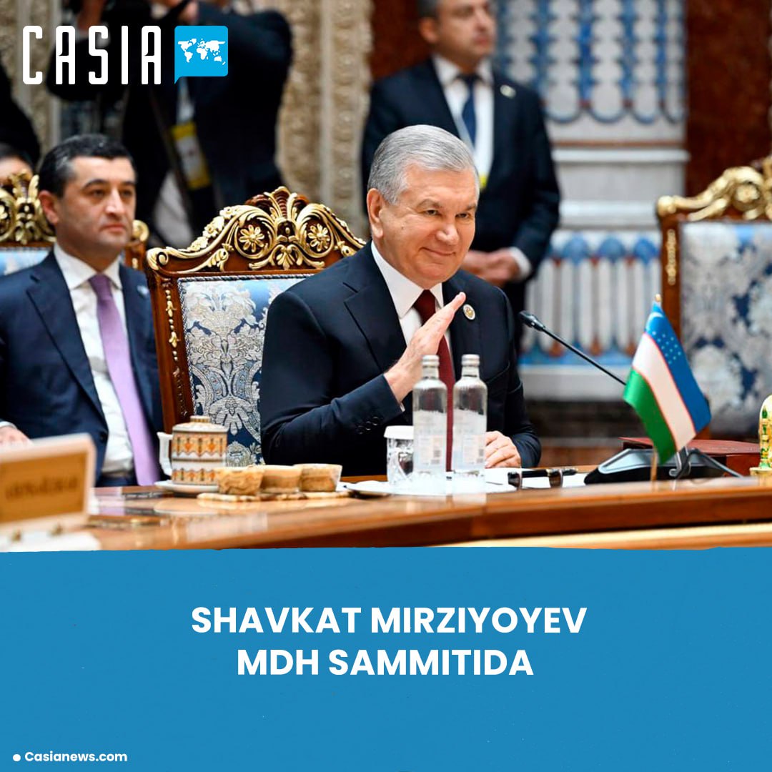 Shavkat Mirziyoyev at the CIS Summit