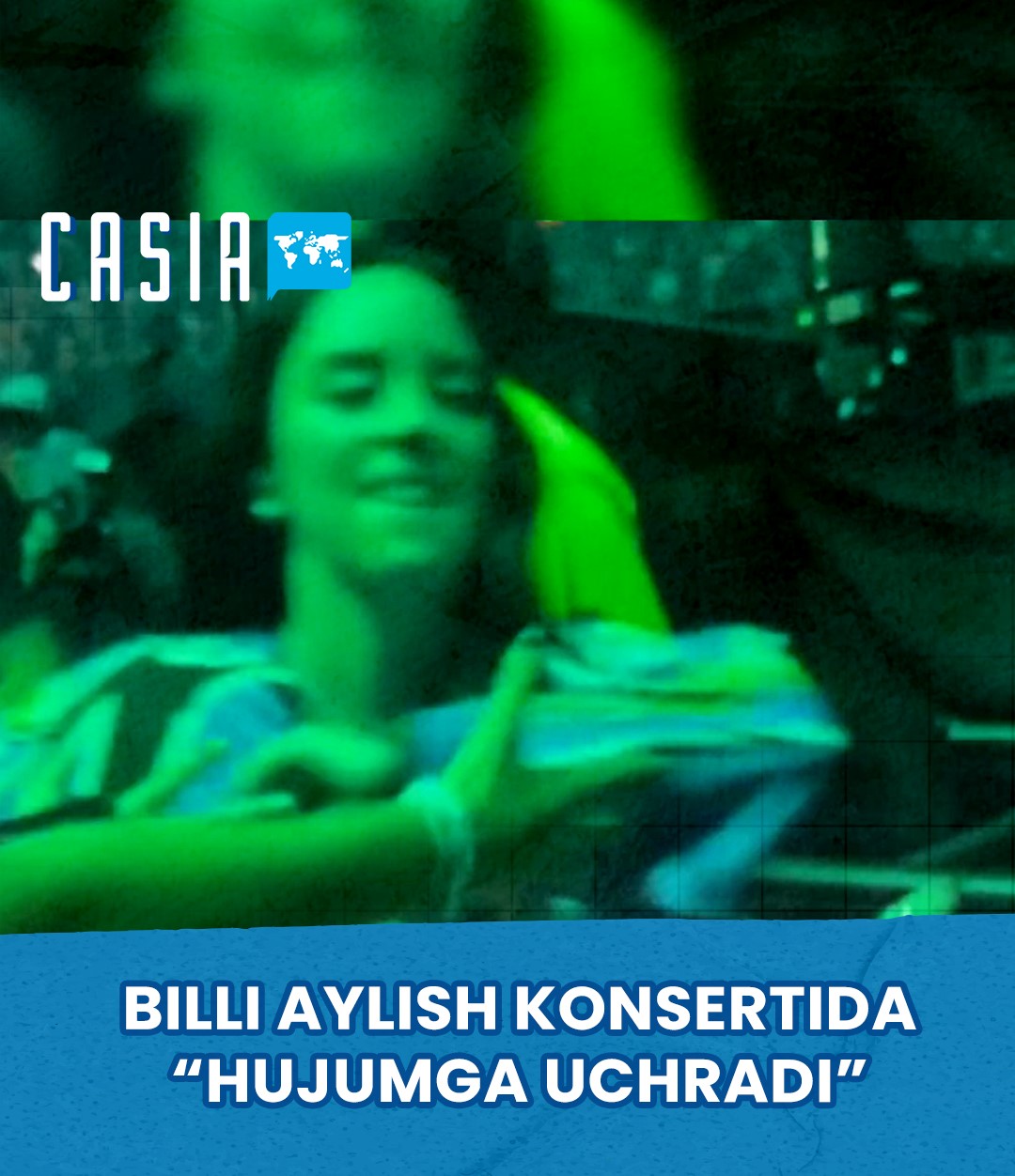 Billie Eilish “attacked” by a fan during a concert