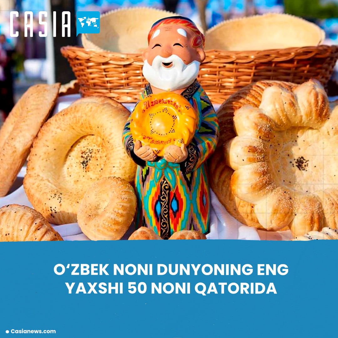 Uzbek Bread Named Among the World’s 50 Best Breads