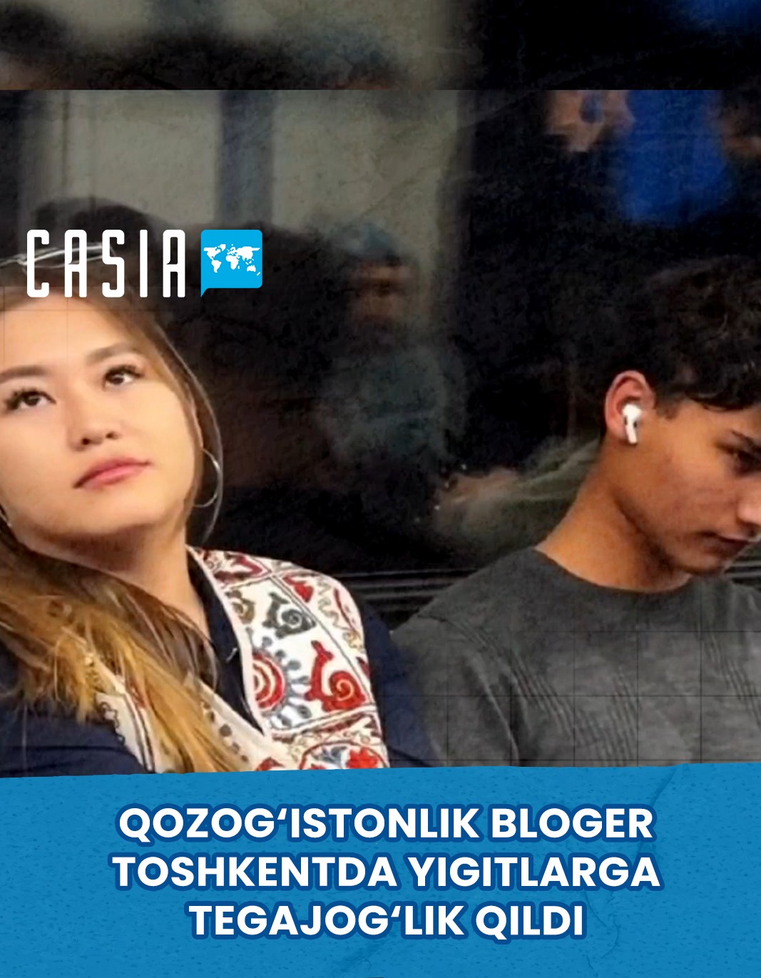 Kazakh Blogger Harasses Men in Tashkent for a Prank