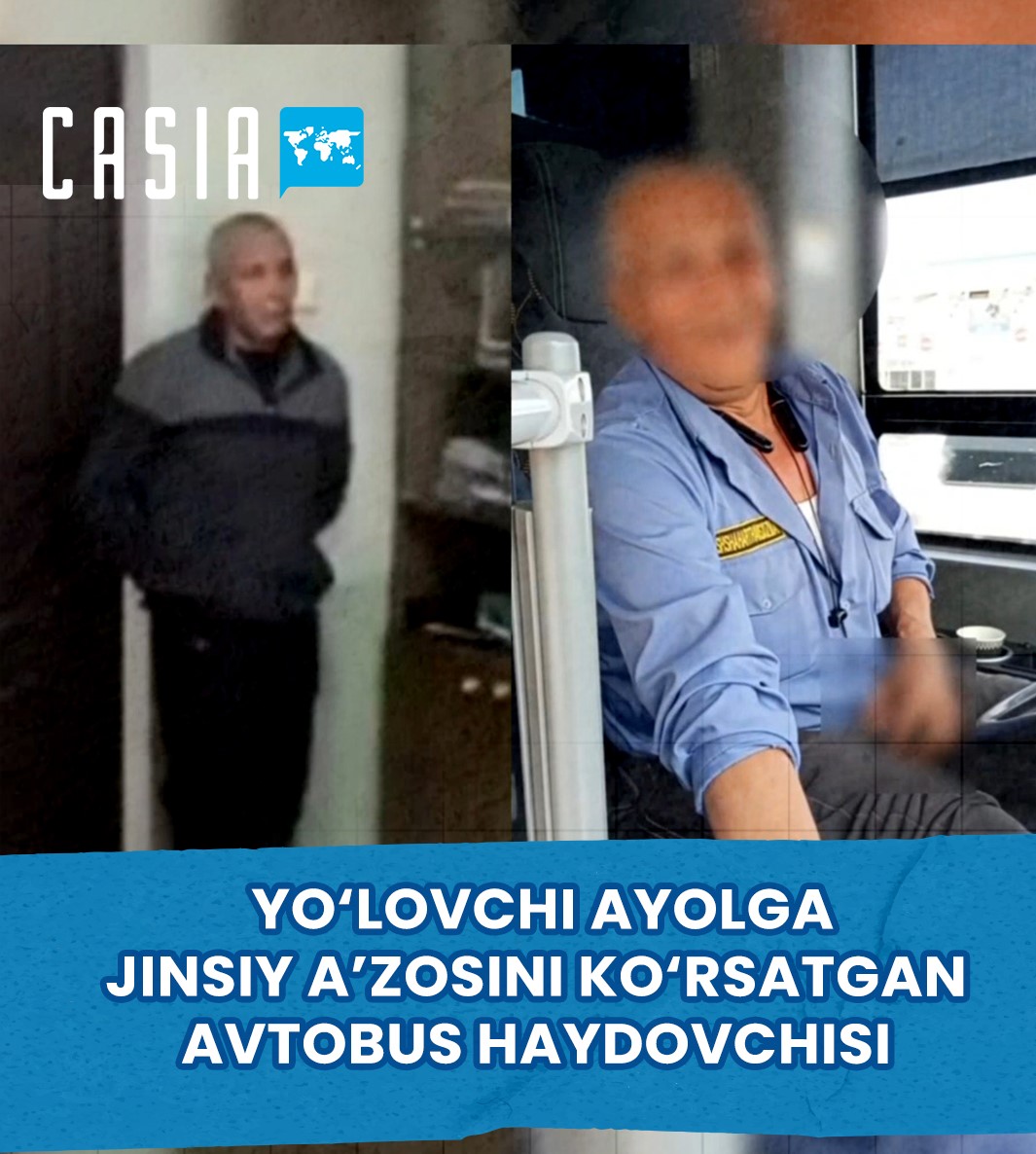 Bus Driver Fired After Exposing Himself to a Female Passenger in Tashkent