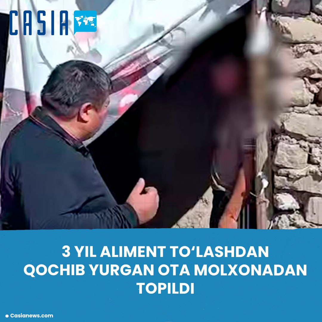 Father Who Avoided Paying Child Support for 3 Years Found Hiding in a Barn in Sirdarya