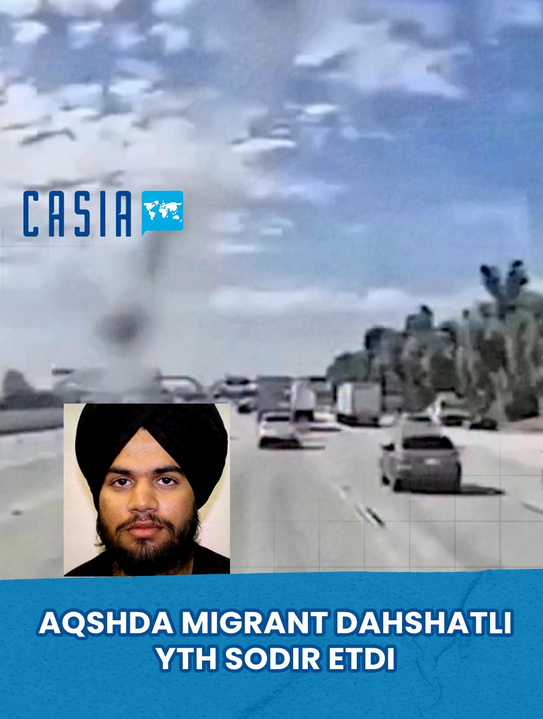 Migrant causes deadly car crash in the U.S.