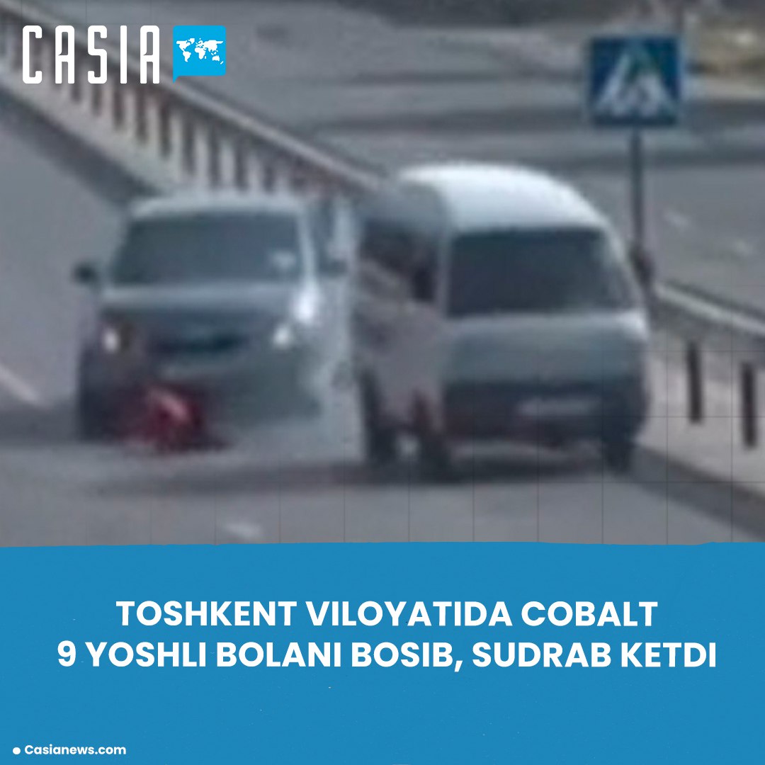In Tashkent region, a 9-year-old boy was hit by a Cobalt car