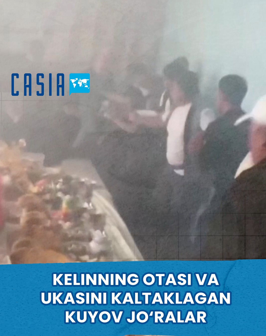 A wedding turned into a brawl: groom’s friends beat the bride’s father and brother