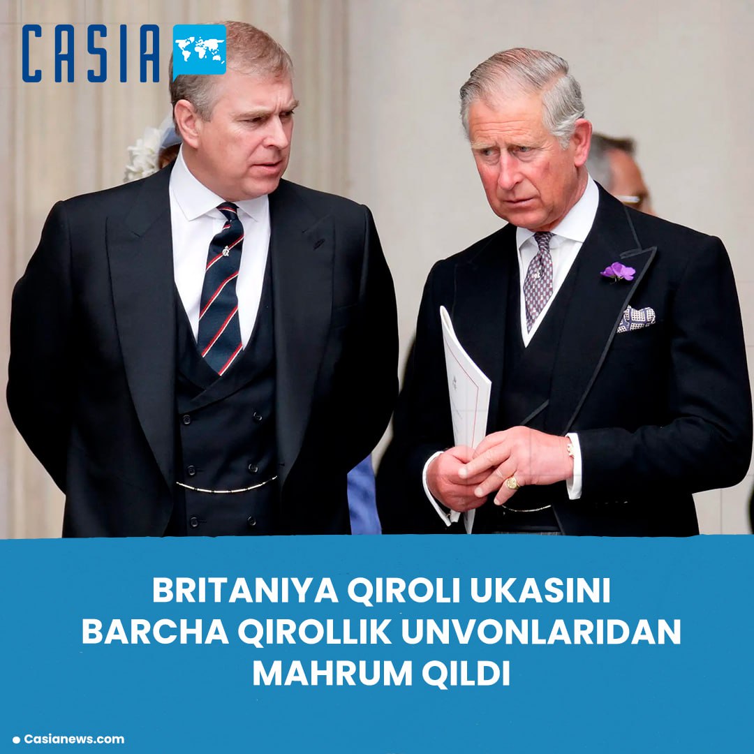 King Charles III has stripped his brother, Prince Andrew, of all royal titles and privileges.