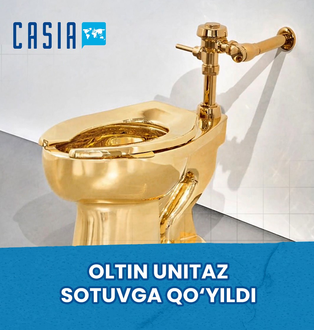 Golden toilet to go on sale