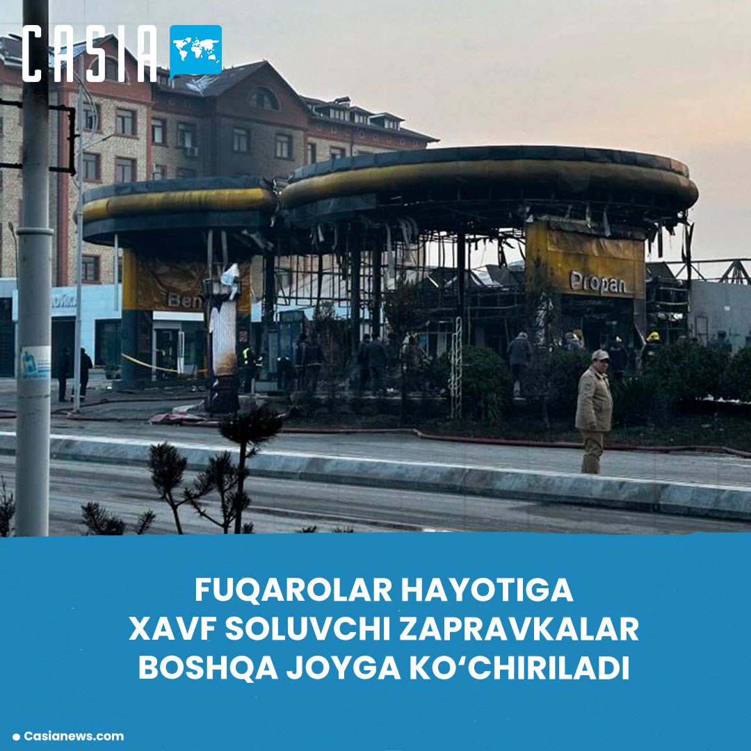 Hazardous gas stations in Uzbekistan to be relocated