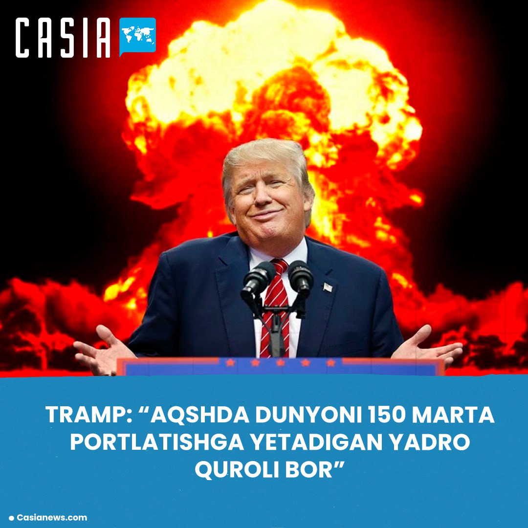 Trump: “The U.S. Has Enough Nuclear Weapons to Blow Up the World 150 Times”