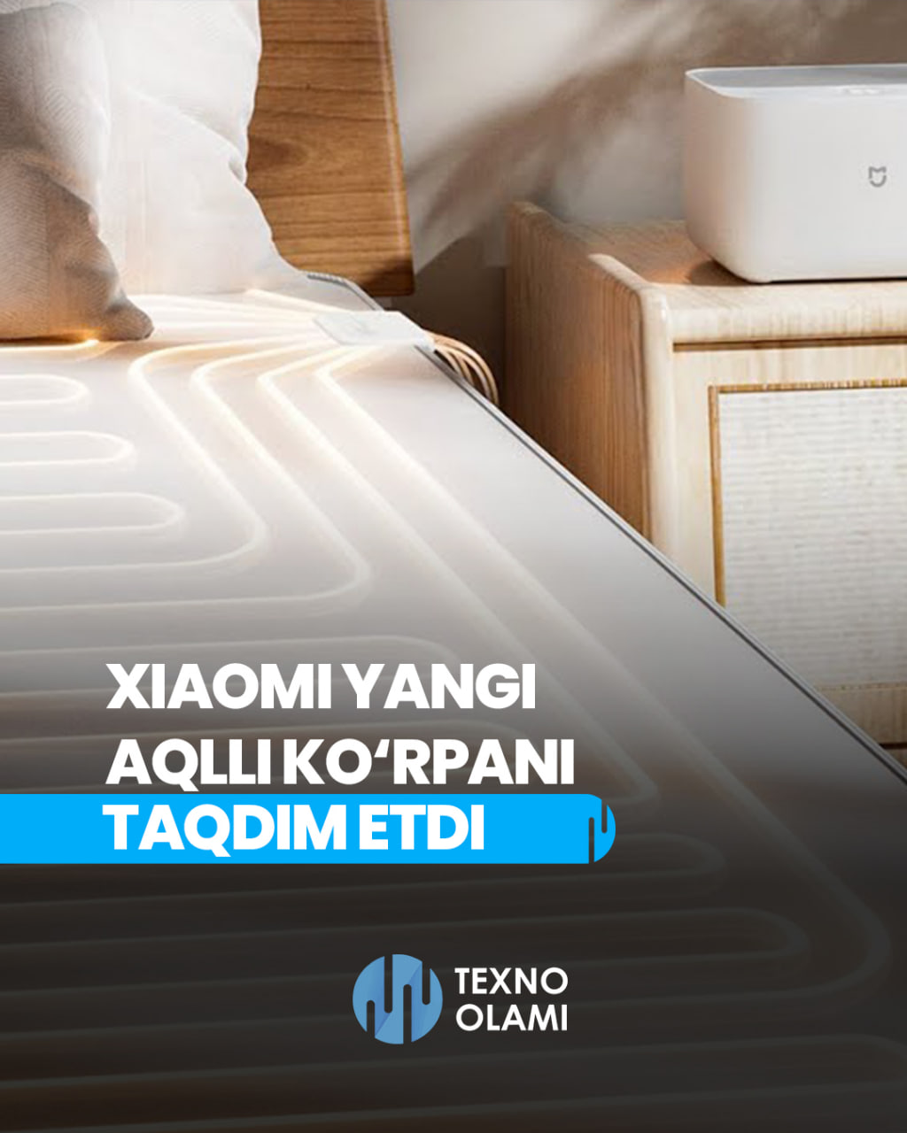 Xiaomi unveils Mijia “Smart Electric Blanket”