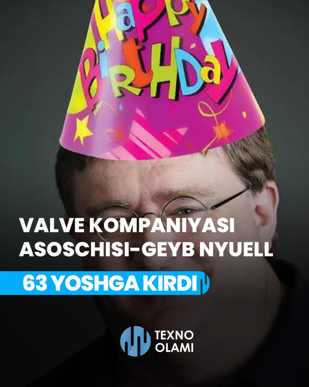 Valve founder turns 63