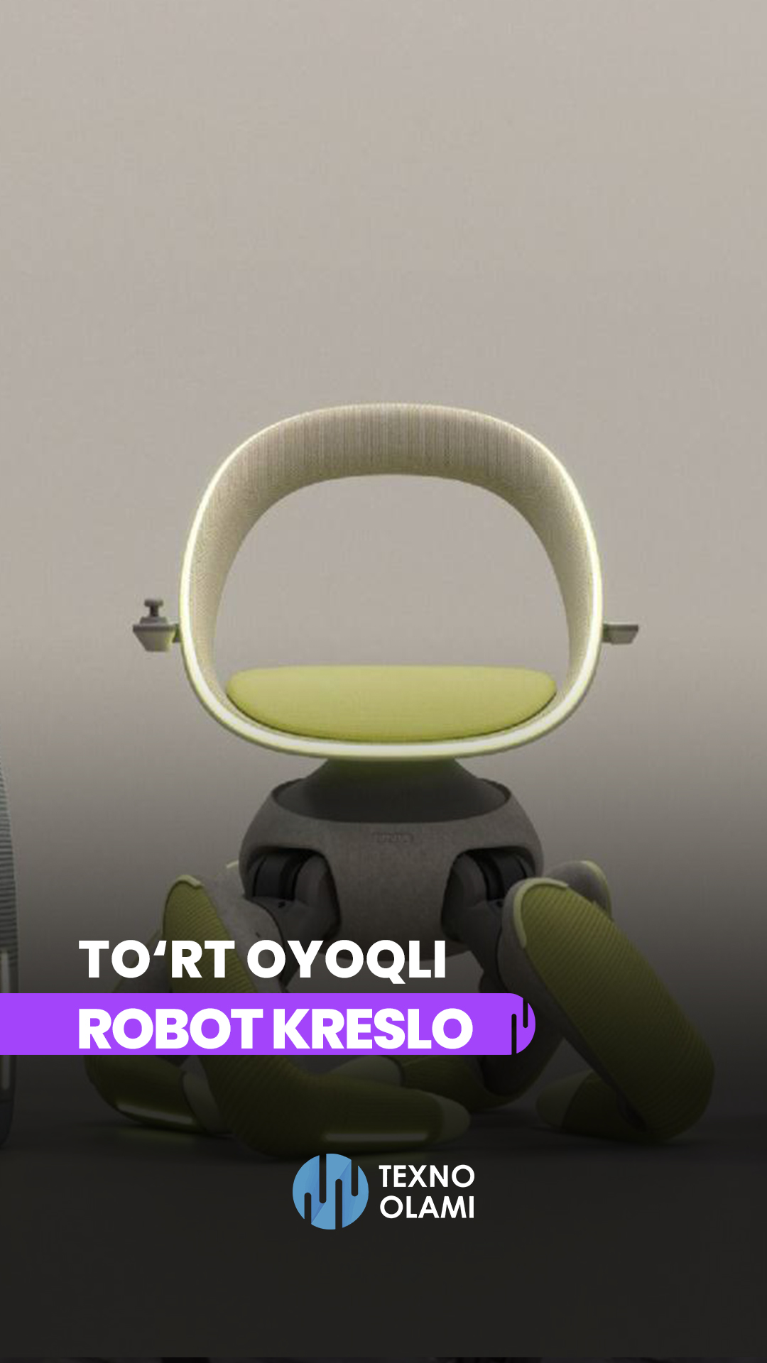 Toyota Introduces the “Walk Me” Robot Chair Concept