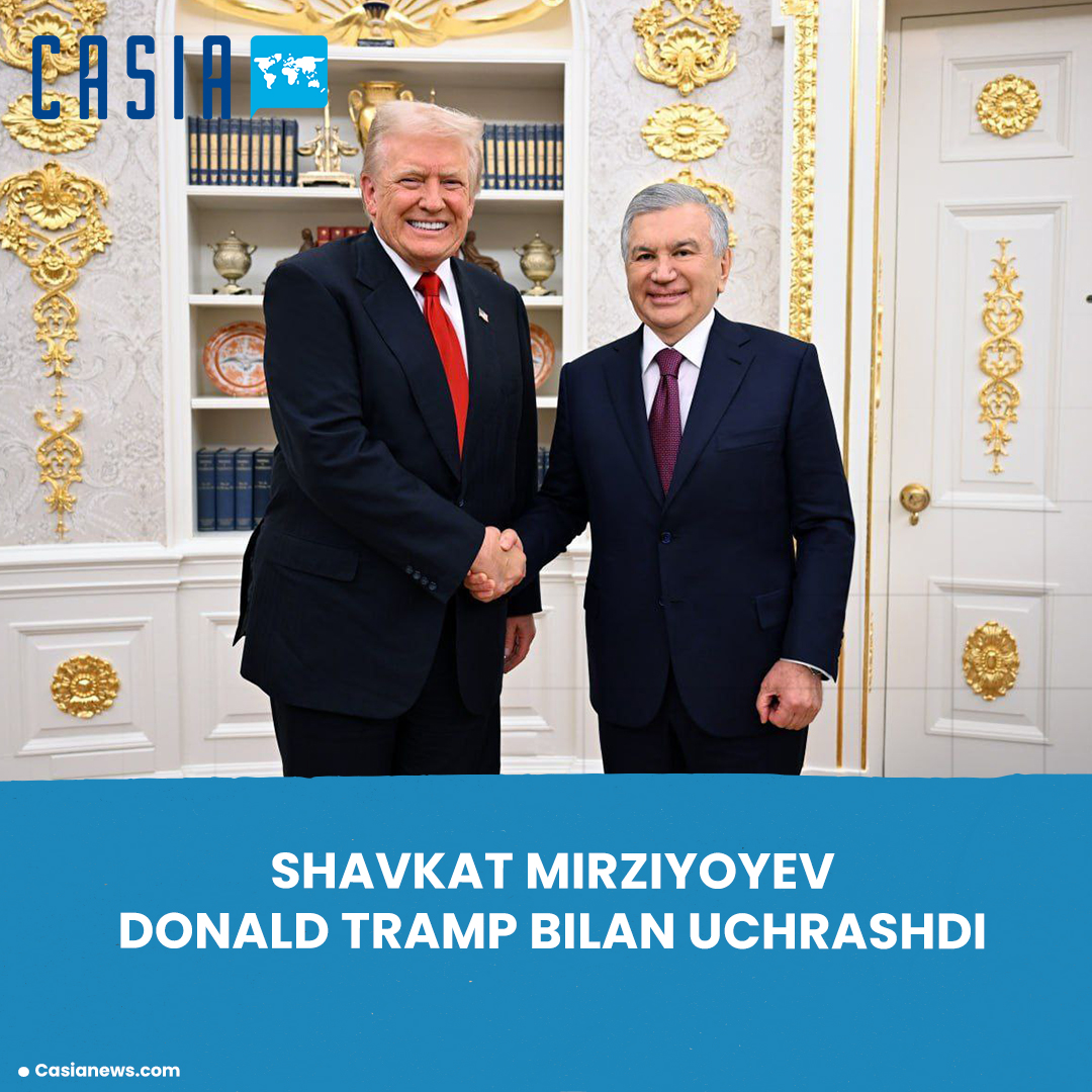 Shavkat Mirziyoyev met with Donald Trump at the White House