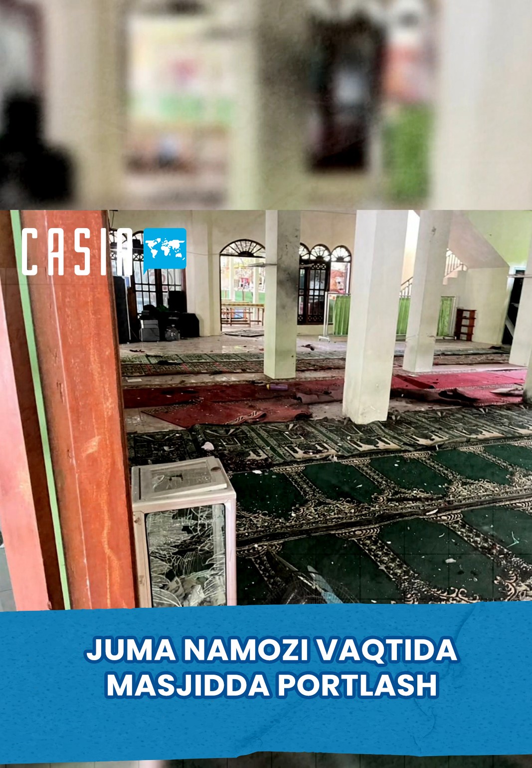 Explosion During Friday Prayers in Indonesia Injures Over 50 People