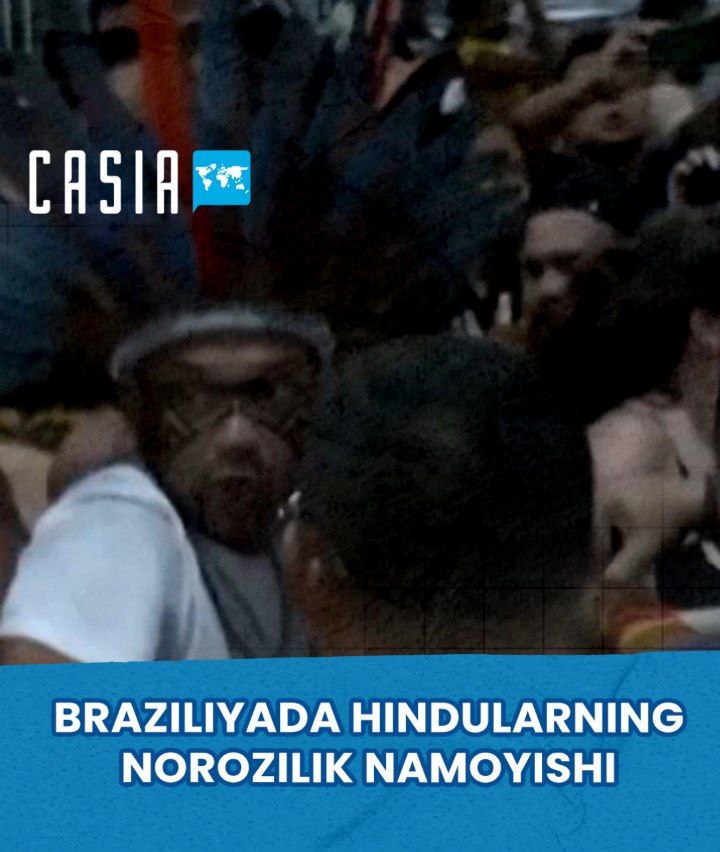 Indigenous protest in Brazil