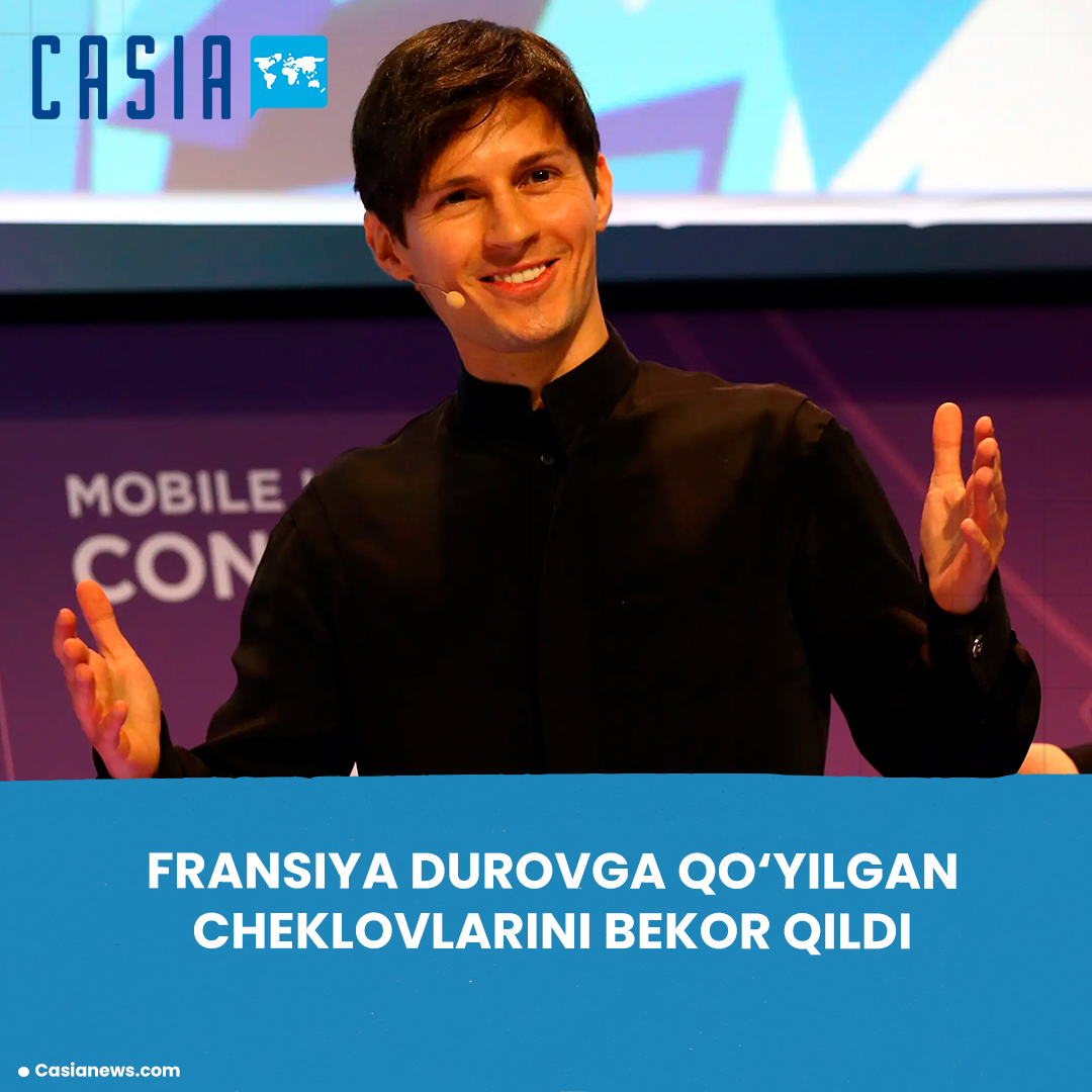 France lifts restrictions on Durov