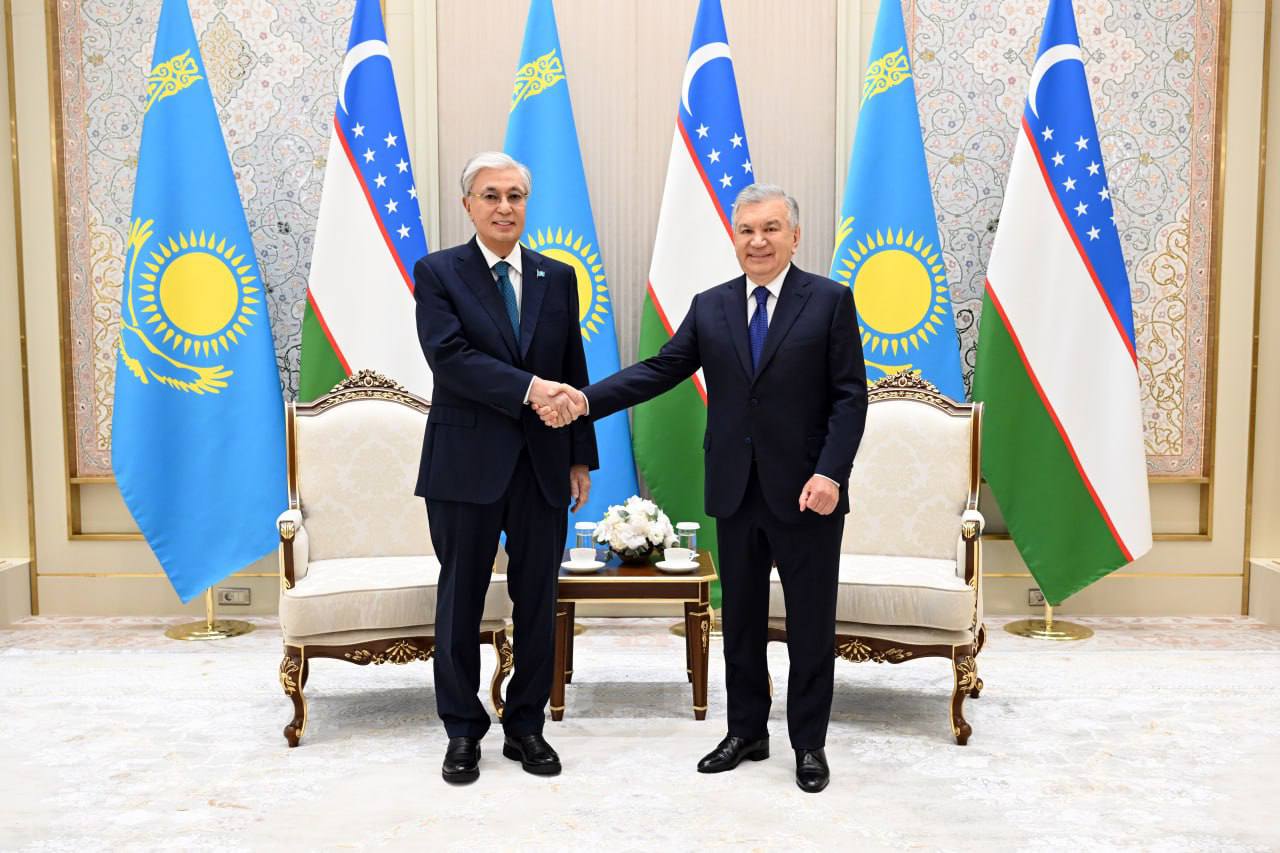 President of Kazakhstan Arrives in Uzbekistan on a State Visit