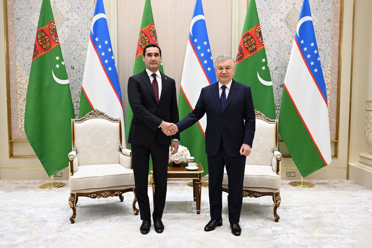 The President of Turkmenistan arrived in Uzbekistan