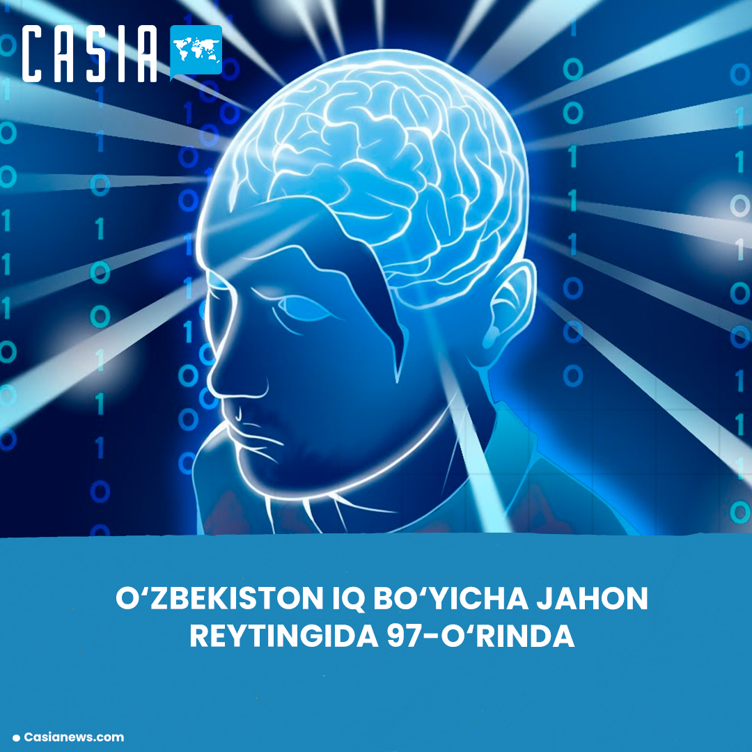Uzbekistan ranks 97th in the world IQ ranking