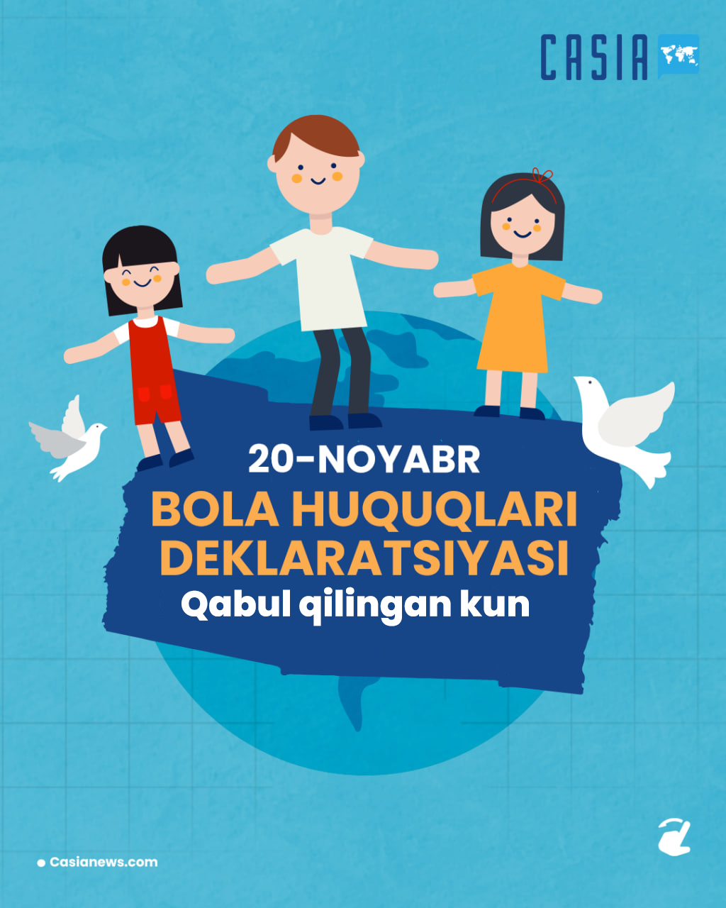 November 20 — Universal Children’s Day