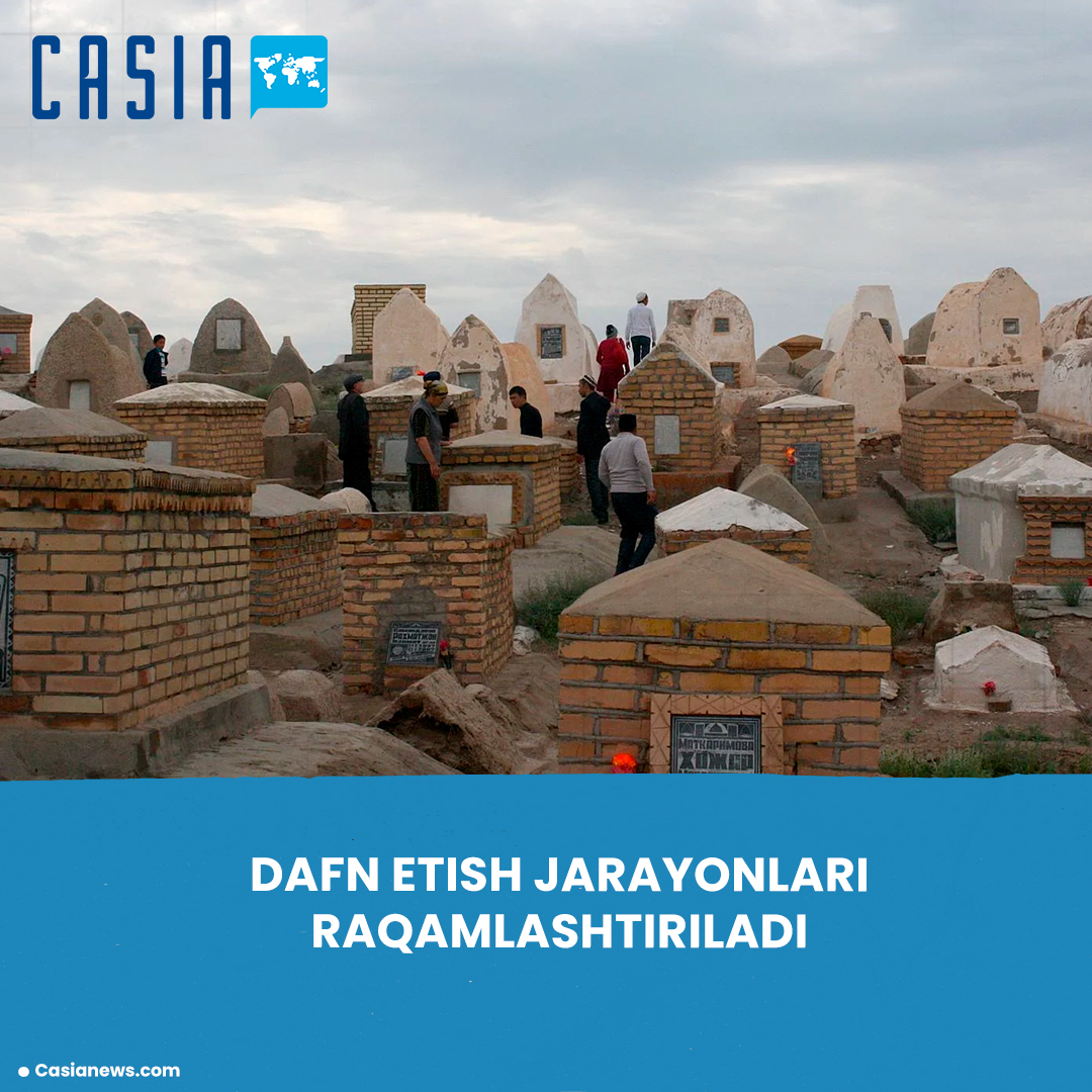 Burial processes will be digitalized