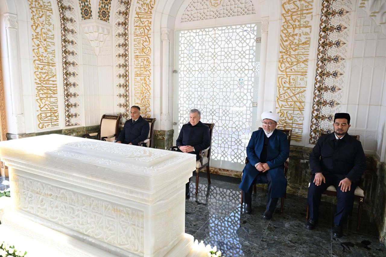 Shavkat Mirziyoyev in Samarkand