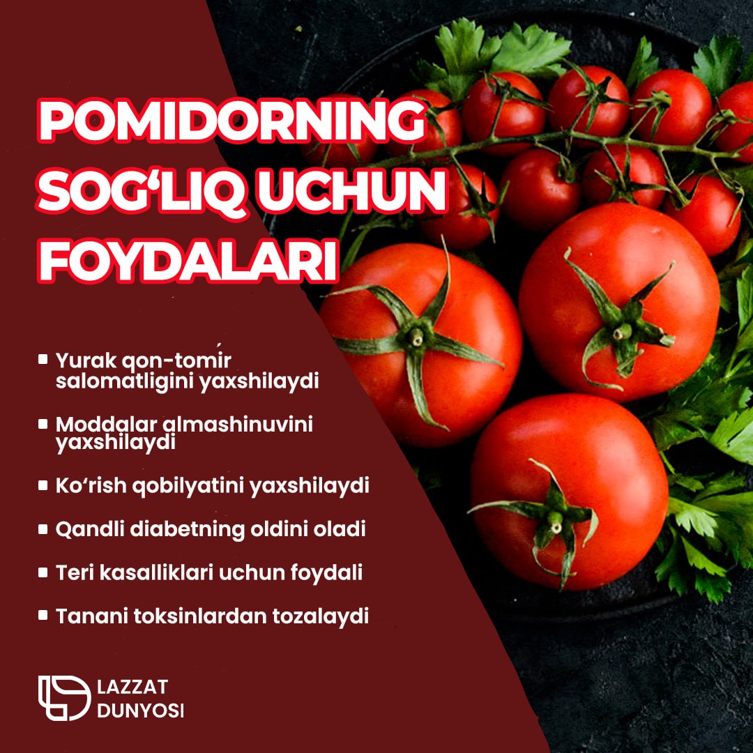 Health benefits of tomatoes