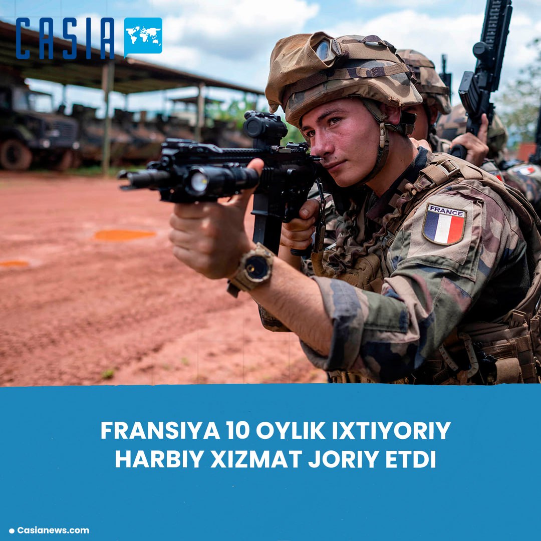 France introduces 10-month voluntary military service