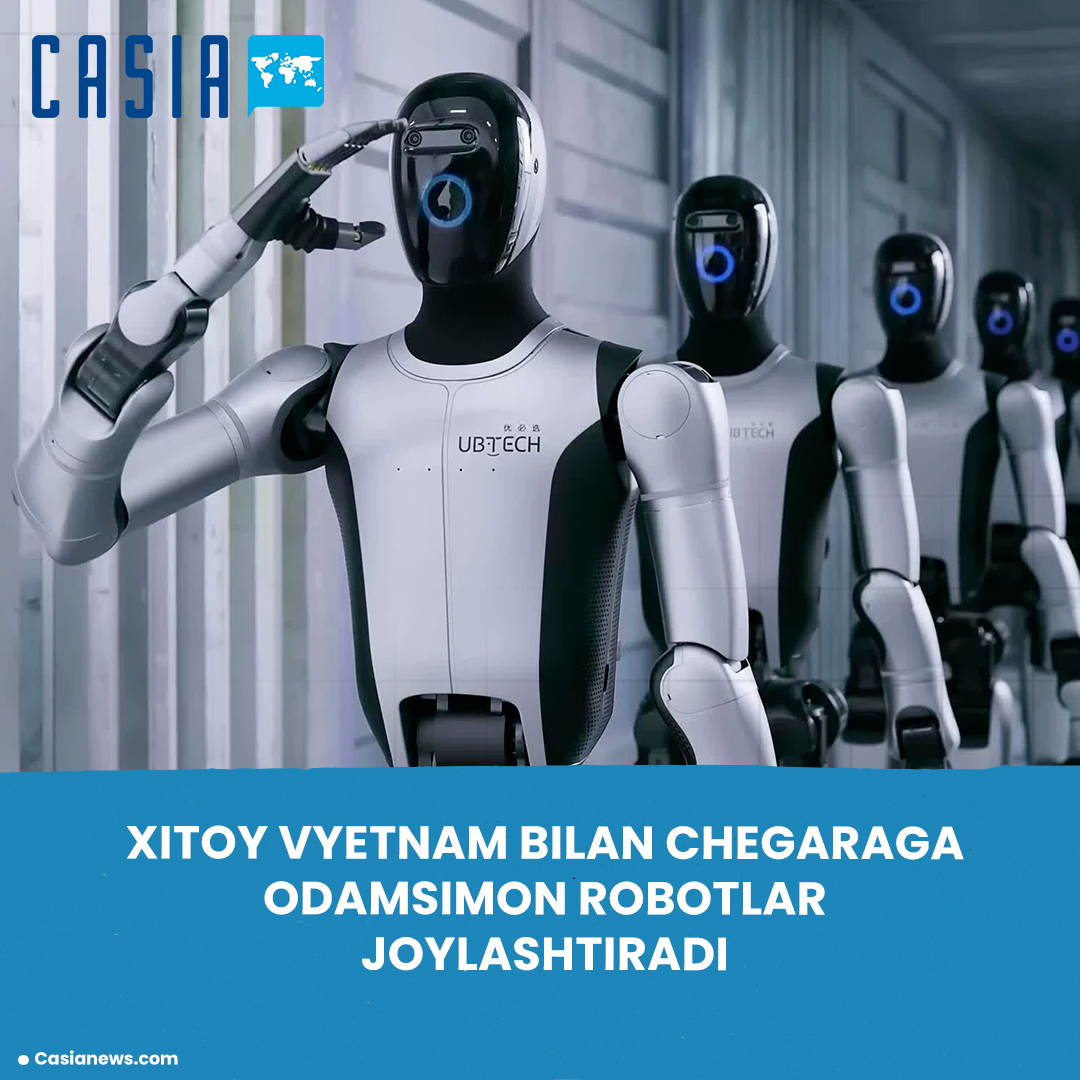 China to deploy humanoid robots on border with Vietnam