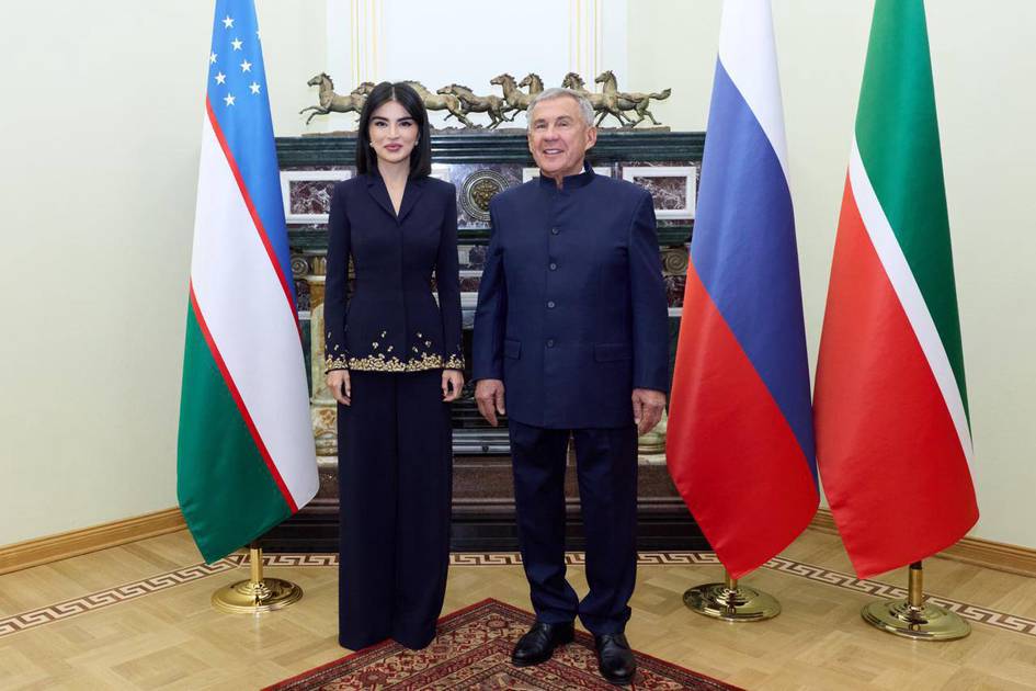 Saida Mirziyoyeva discussed cooperation issues with the President of Tatarstan