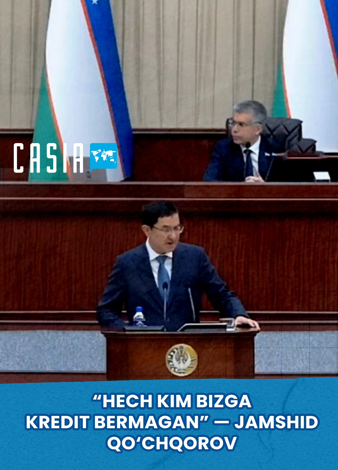 “No one gave us loans” — Jamshid Kuchkarov on the previous budget deficit