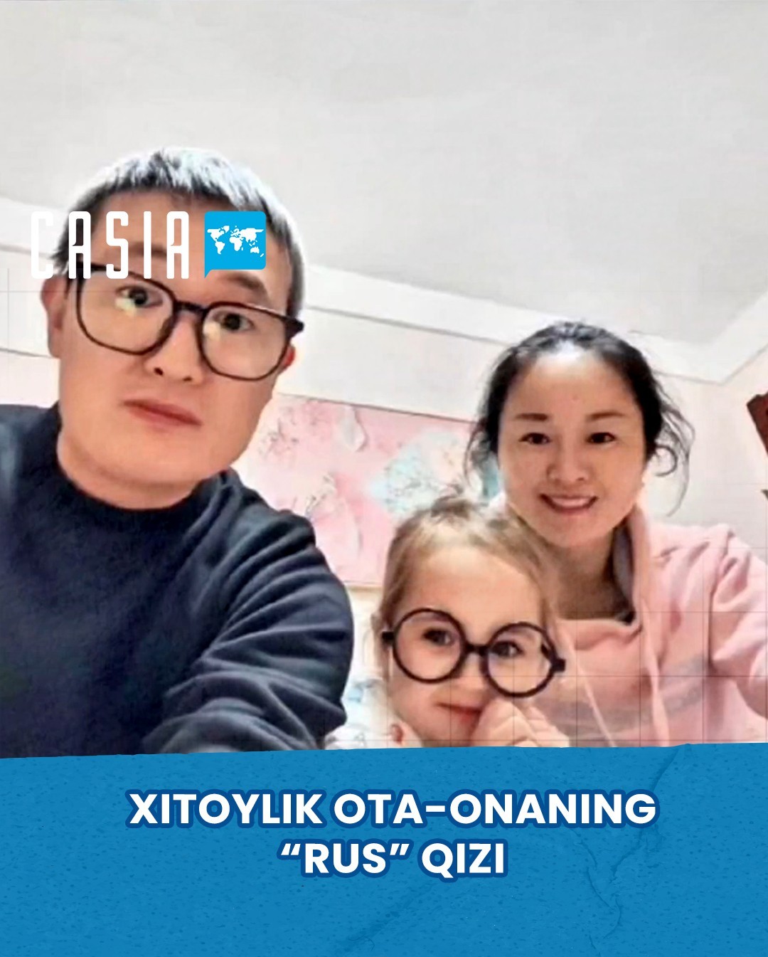 A “Russian-looking” child is born to Chinese parents