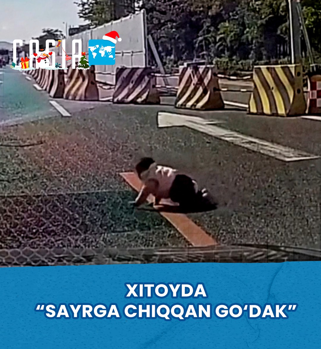 In China — a Scene Reminiscent of “Baby’s Day Out”