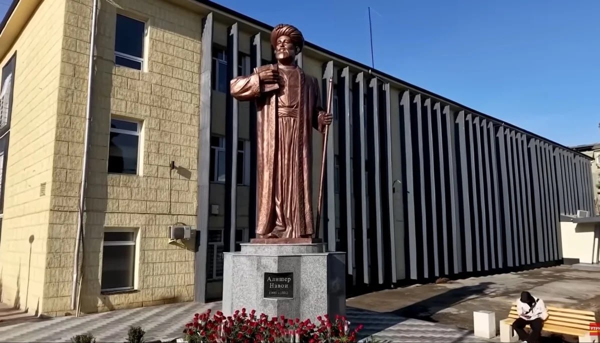 Navoi Monument Unveiled in Osh as Street Receives Main Avenue Status