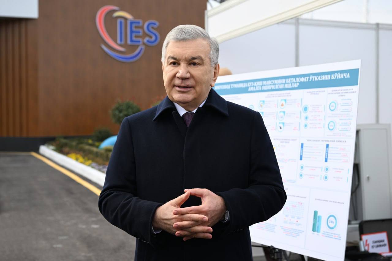 A district heating center has been launched in Tashkent
