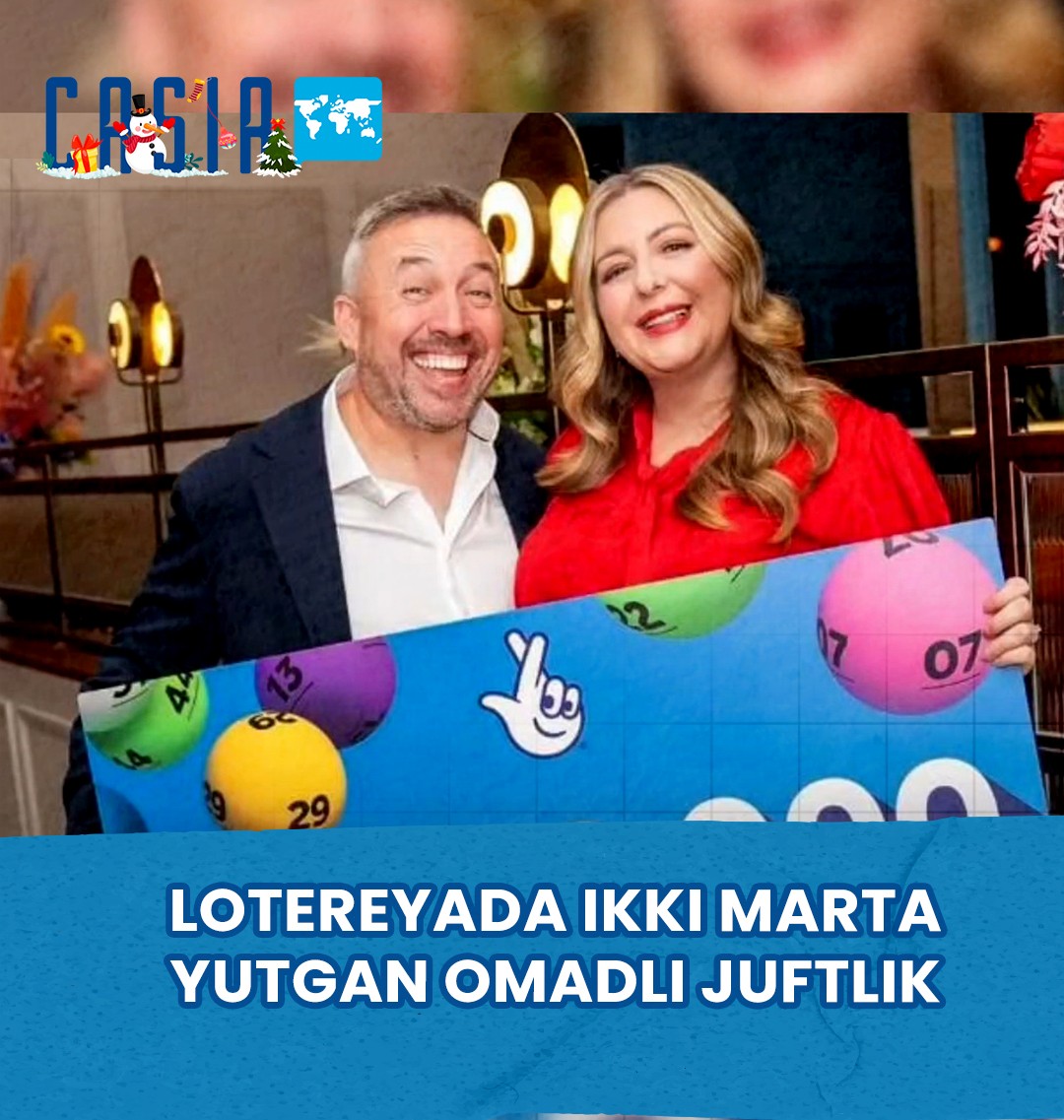 Lucky couple who won the lottery twice