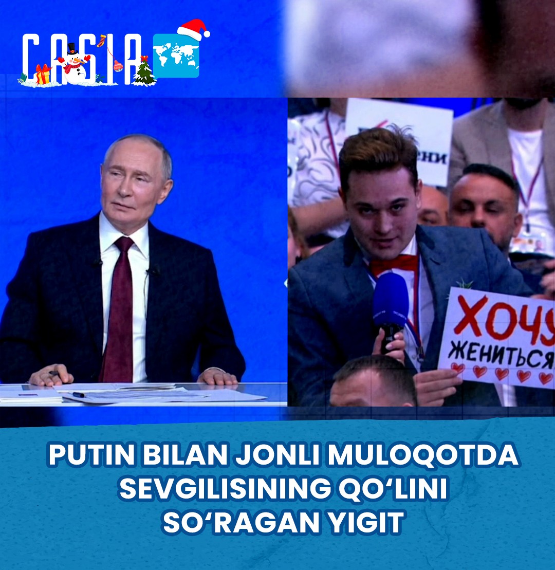 Russian Man Proposes to His Girlfriend During Live Broadcast with Putin