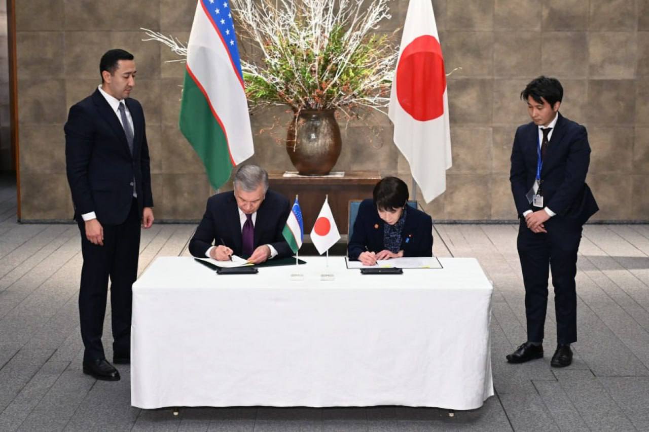 Uzbekistan’s President and Japan’s Prime Minister Promote $12 Billion Cooperation Projects