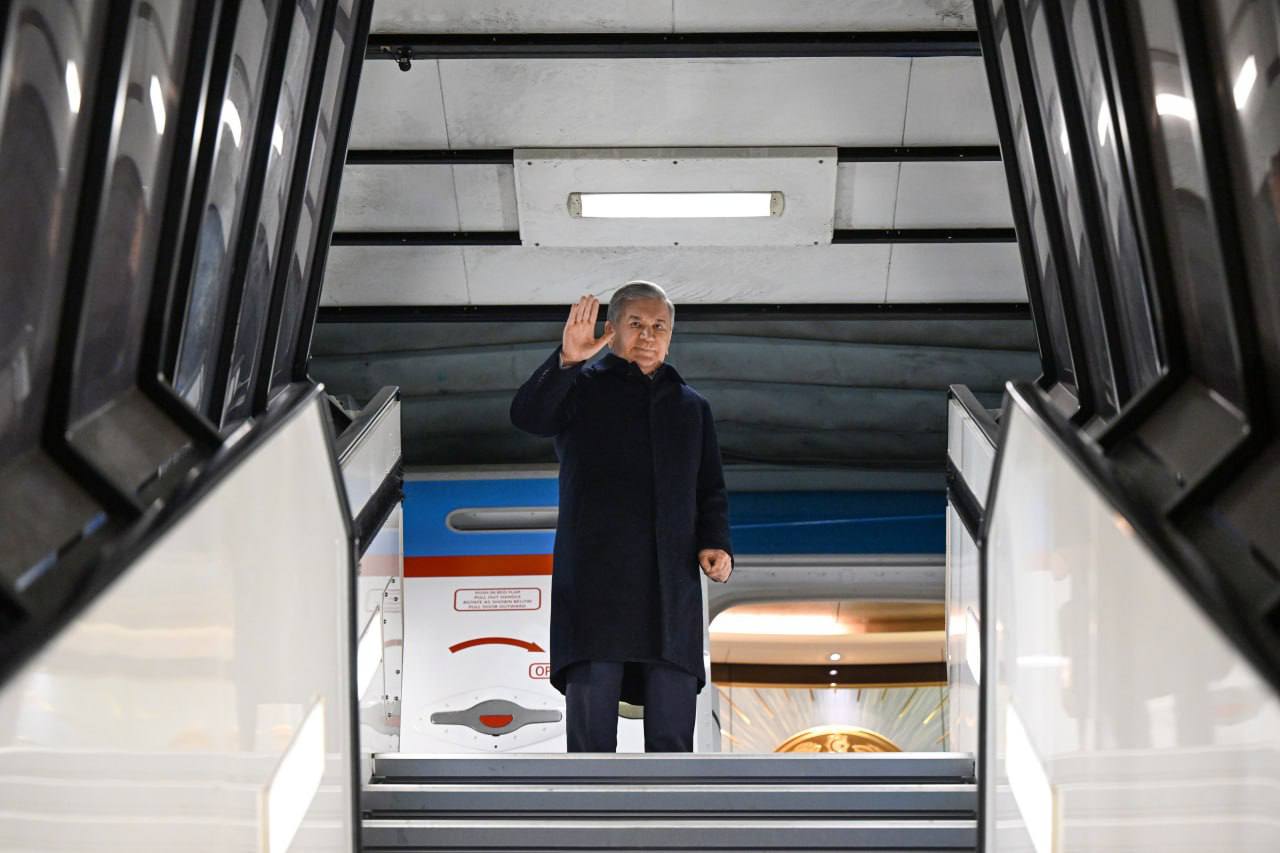 Shavkat Mirziyoyev departed from Japan for Russia