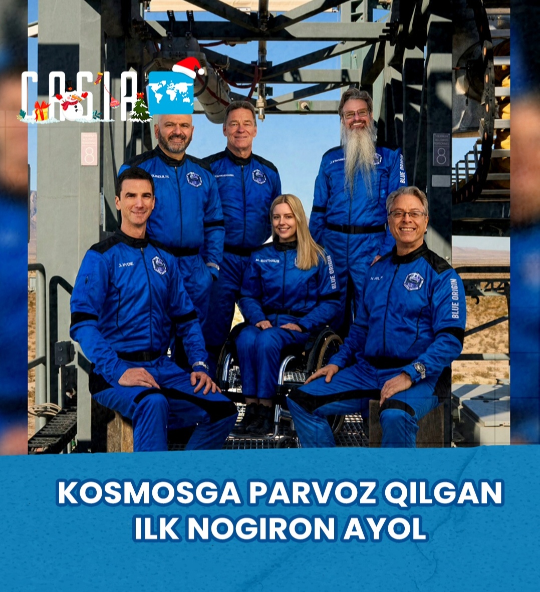 The world's first disabled woman flew into space