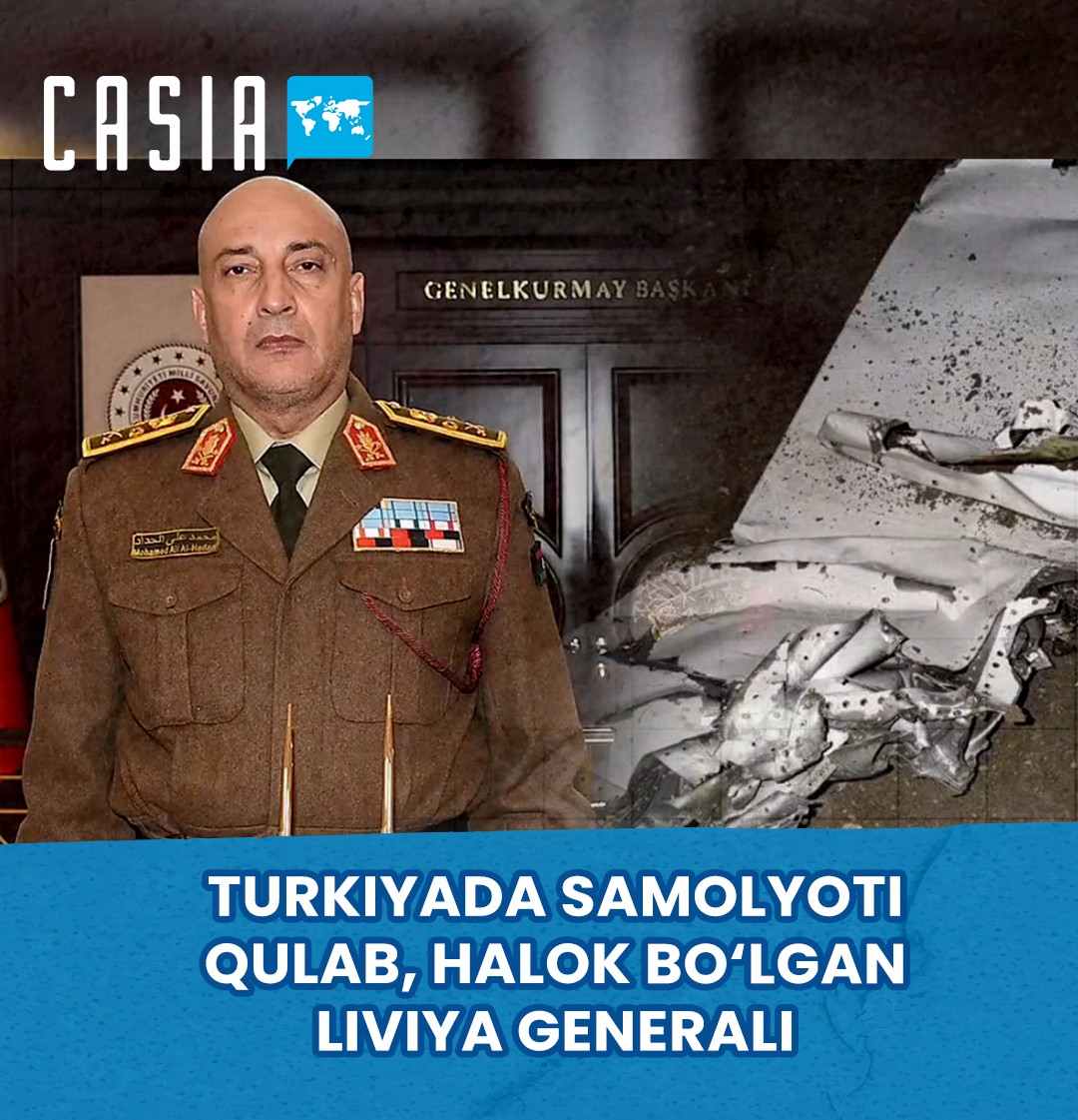 Libyan general killed in plane crash in Turkey.
