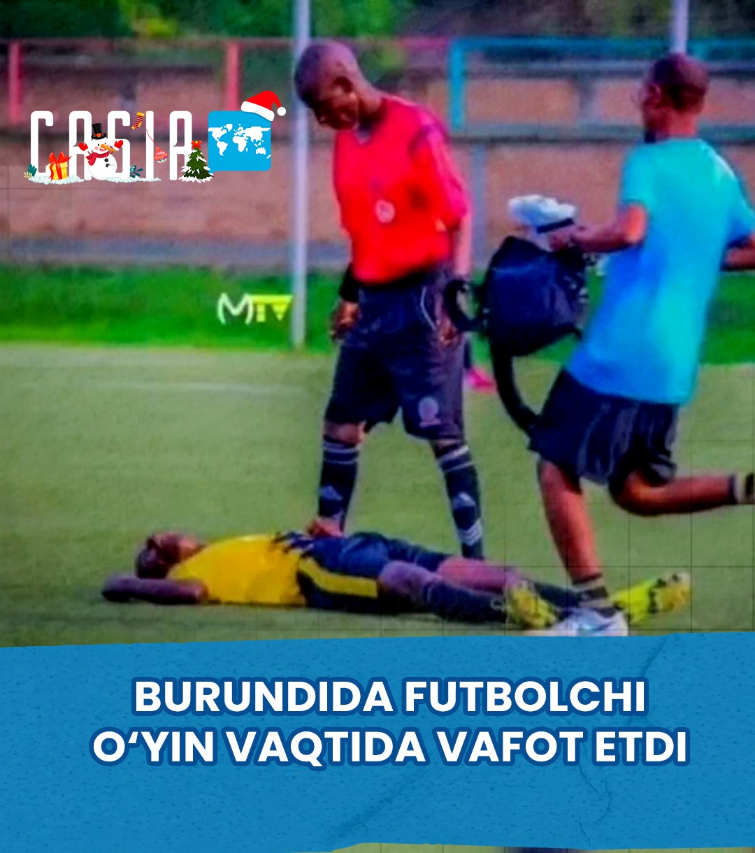 Footballer dies during match in Burundi