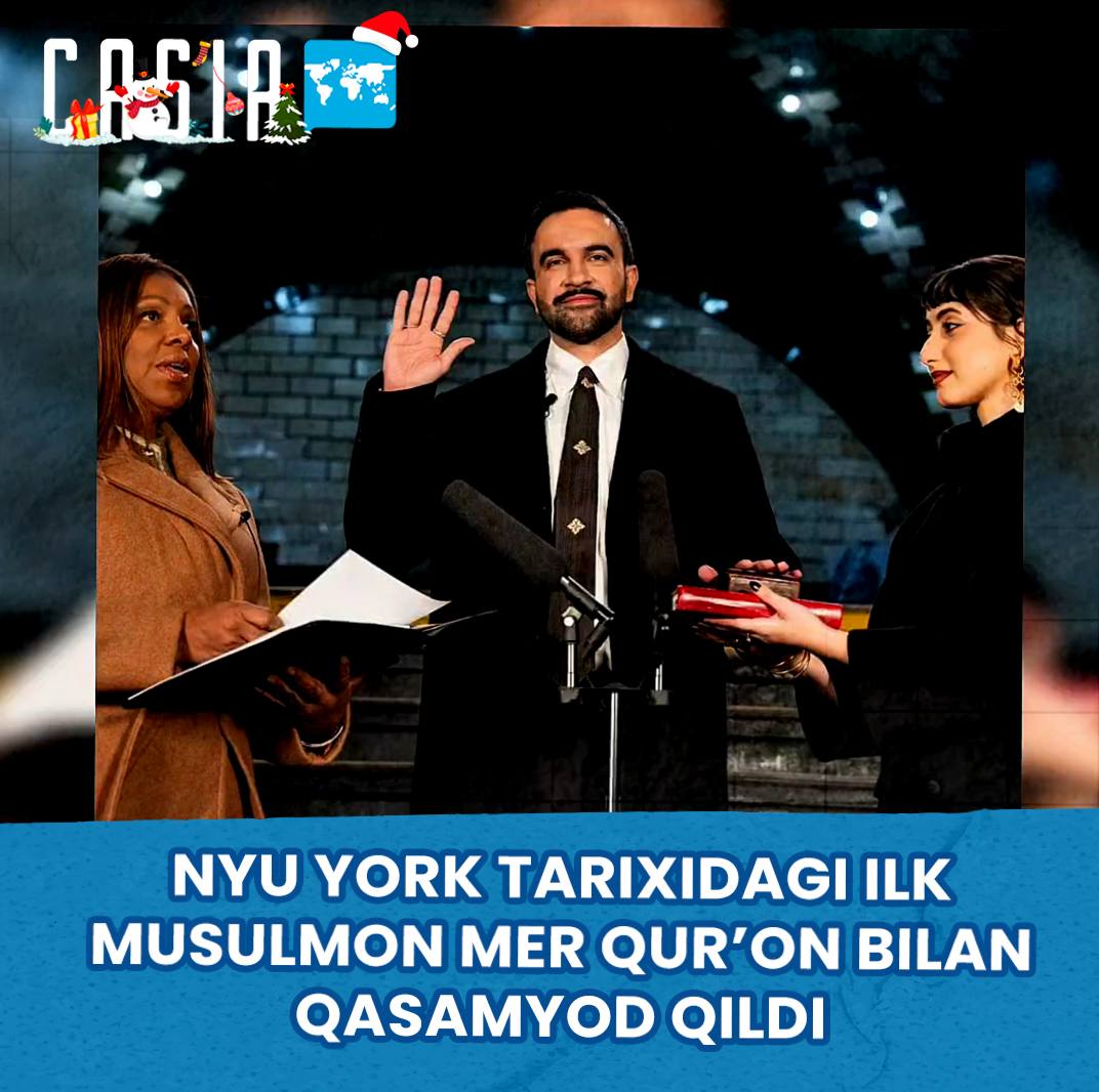 New York City: Zohran Mamdani sworn in as mayor