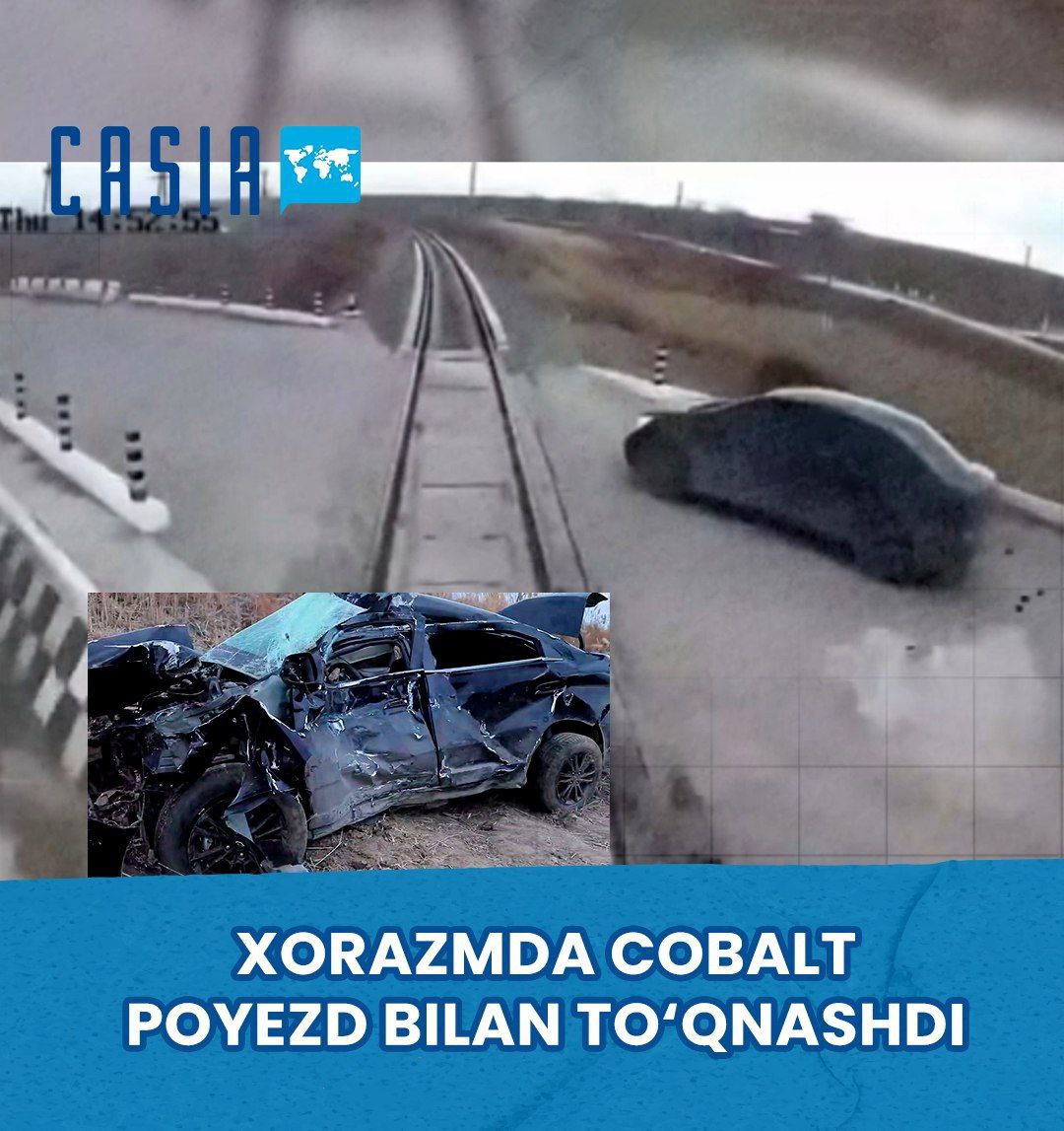 Cobalt collides with train in Khorezm