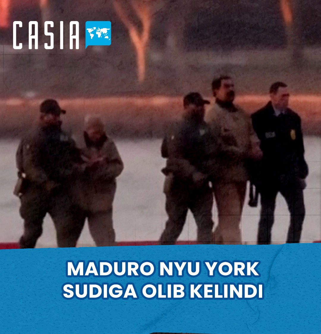 Maduro brought to a federal court in New York